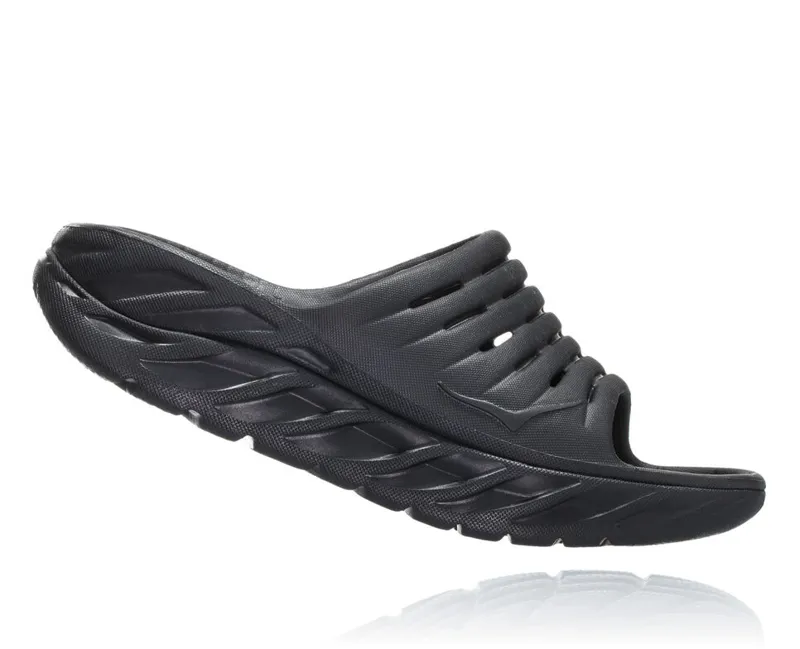 HOKA Women's Ora Recovery Slide 2 in Black/Black-1
