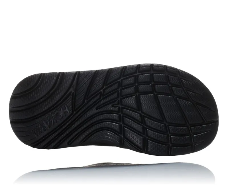HOKA Women's Ora Recovery Slide 2 in Black/Black-4