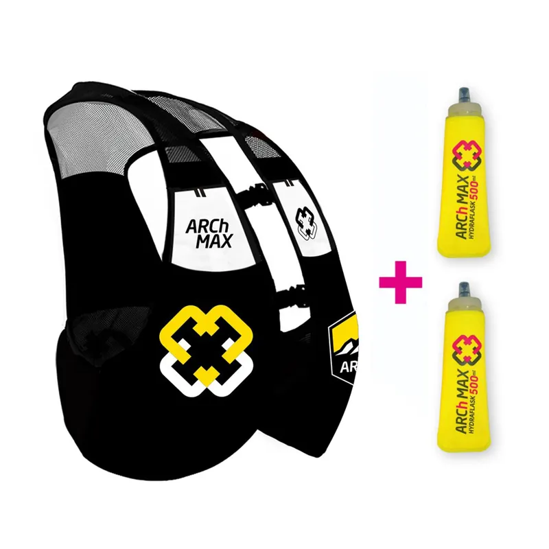 Arch Max Hydra HV8 Unisex Race Vest in Black/Yellow