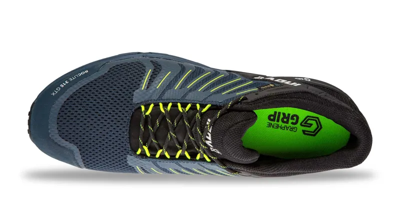 Inov8 Roclite G 315 GTX Men's Trail Running Shoe in Navy/Yellow-2