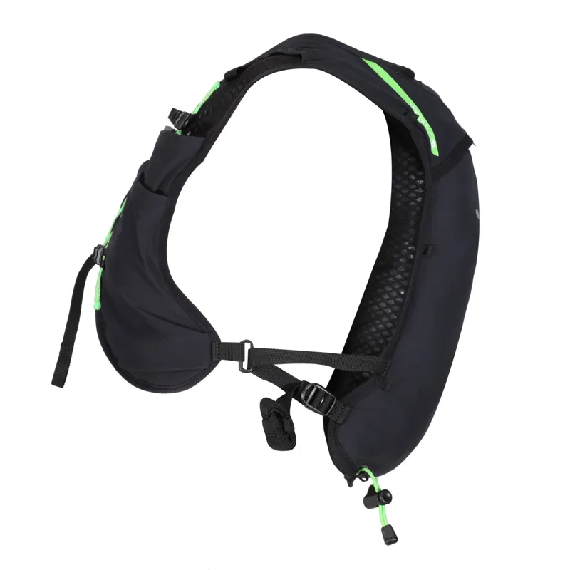 Inov8 VentureLite 4 Vest Running Pack in Black/Green-8