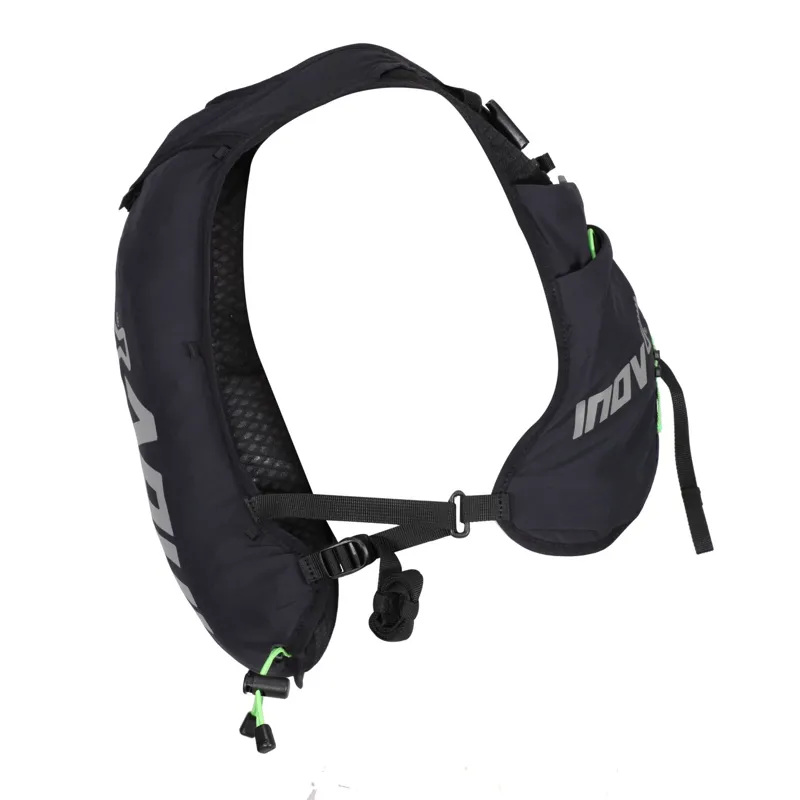 Inov8 VentureLite 4 Vest Running Pack in Black/Green-9