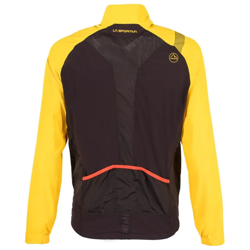 La Sportiva Levante Mens Jacket in Black/Yellow-1
