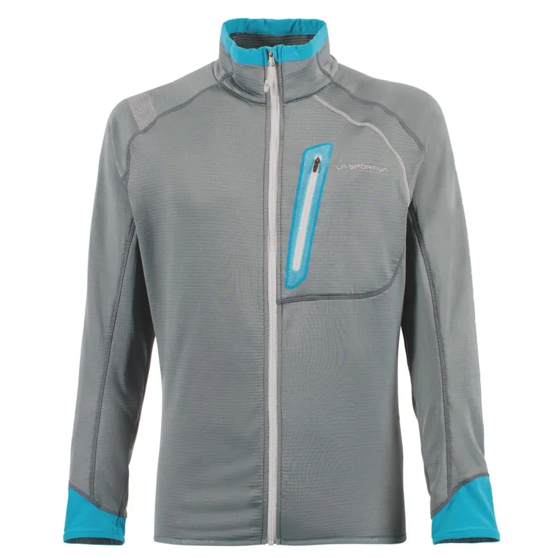 La Sportiva Shamal Mens Jacket in Slate/Tropic Blue