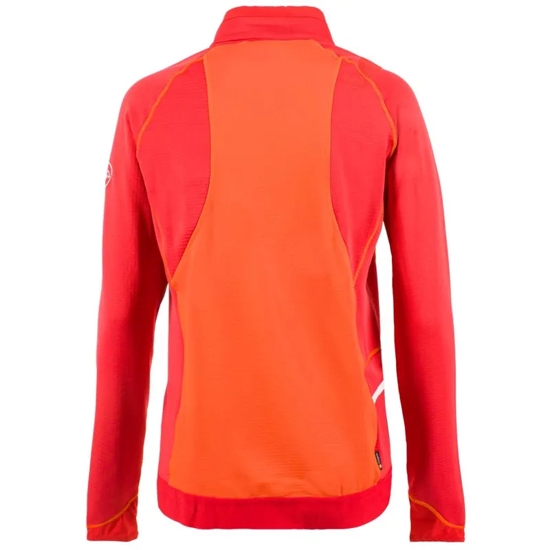 La Sportiva Sharki Womens Jacket in Pumpkin/Garnet-1