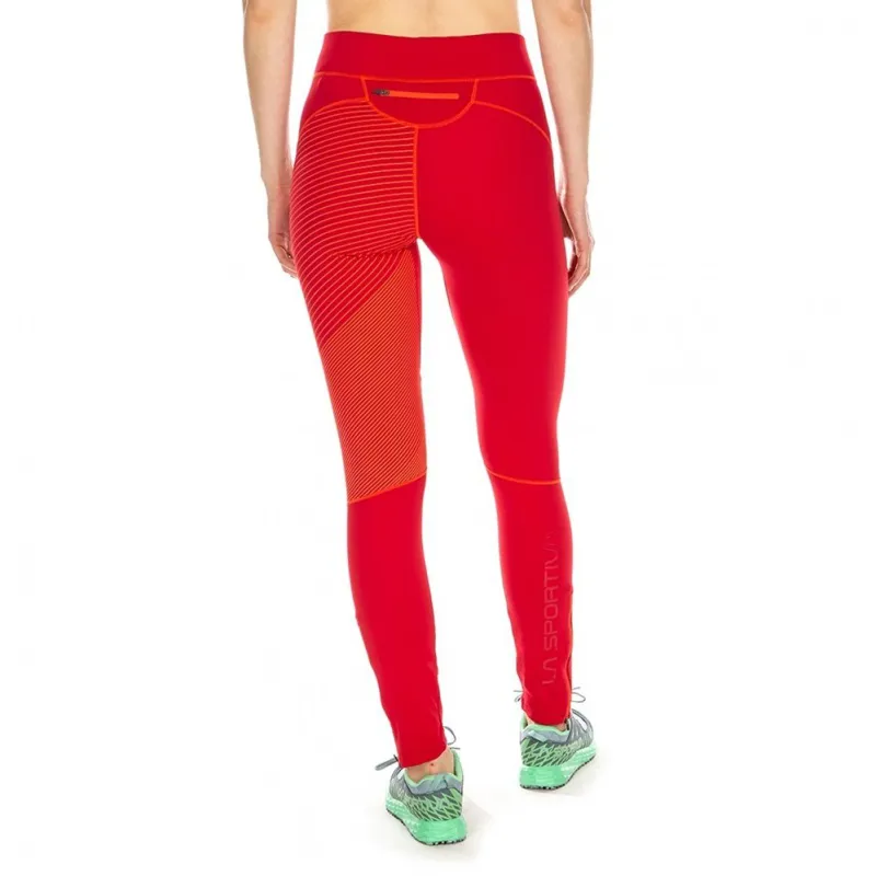La Sportiva Supersonic Womens Running Pant in Garnet Pumpkin