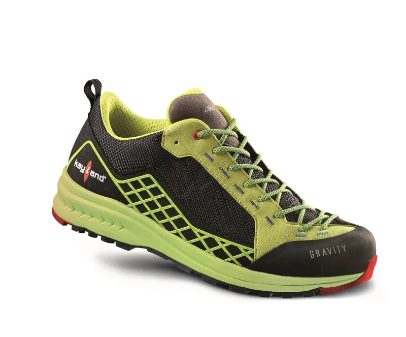 Kayland Gravity Mens Approach Shoe in Black/Lime