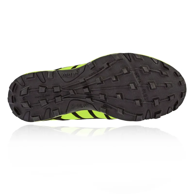 Inov8 X-Talon 212 Classic Kids Fell Running Shoe in Yellow/Black-2