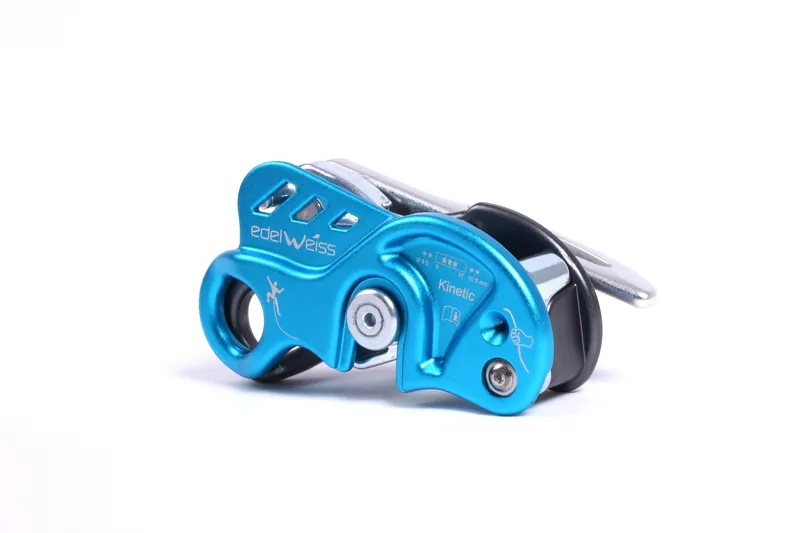 Edelweiss Kinetic Belay Device in Blue-3