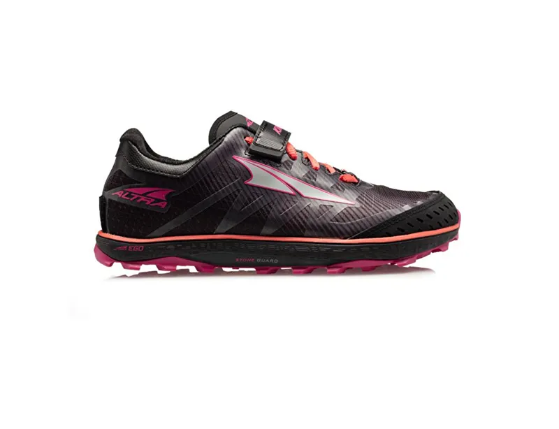 Altra Womens King MT 2 in Black/Coral/Pink