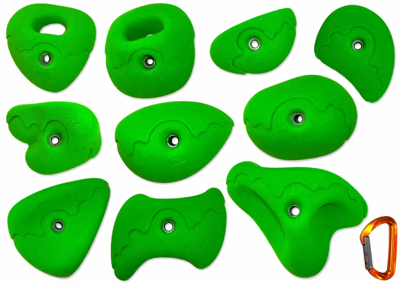 KONG Classic Large Mixed Set Climbing Hold Set