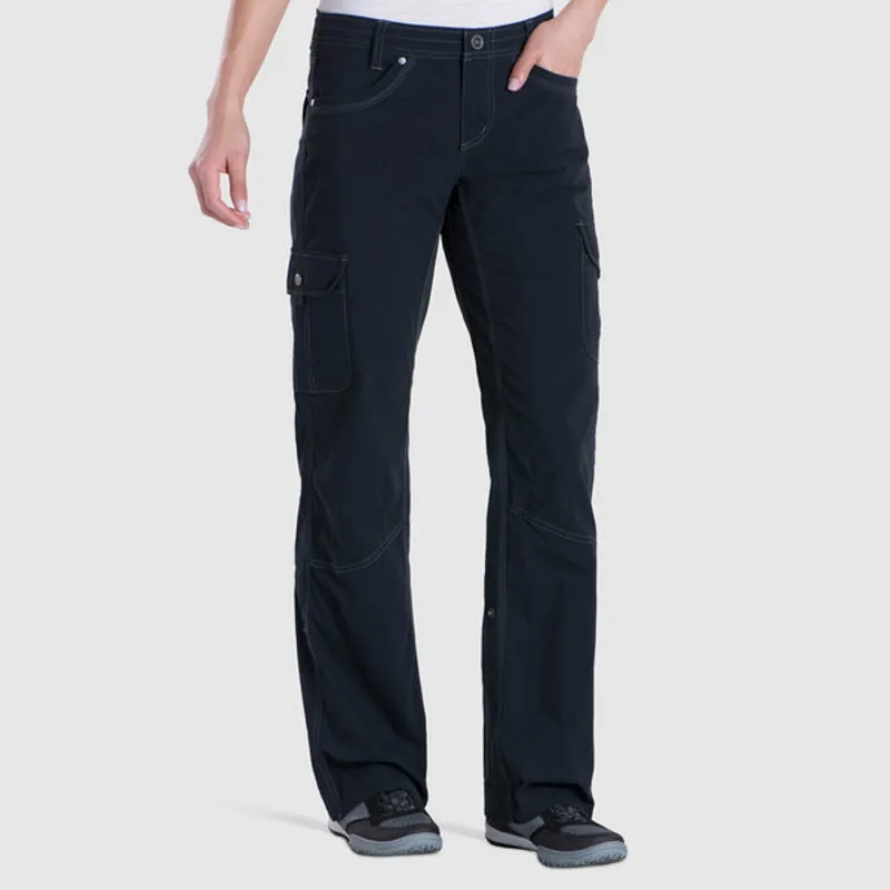 Kuhl Splash Roll-Up Pant Womens Trouser in Black