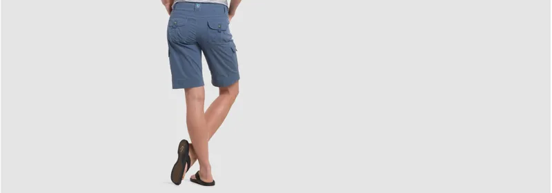 Kuhl Splash 11 Womens Short in Slate Blue-2
