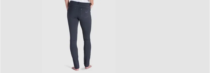 Kuhl Mova Skinny Womens Legging in Charcoal Heather-2