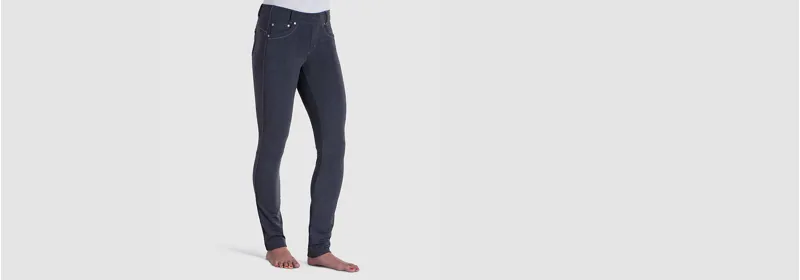 Kuhl Mova Skinny Womens Legging in Charcoal Heather