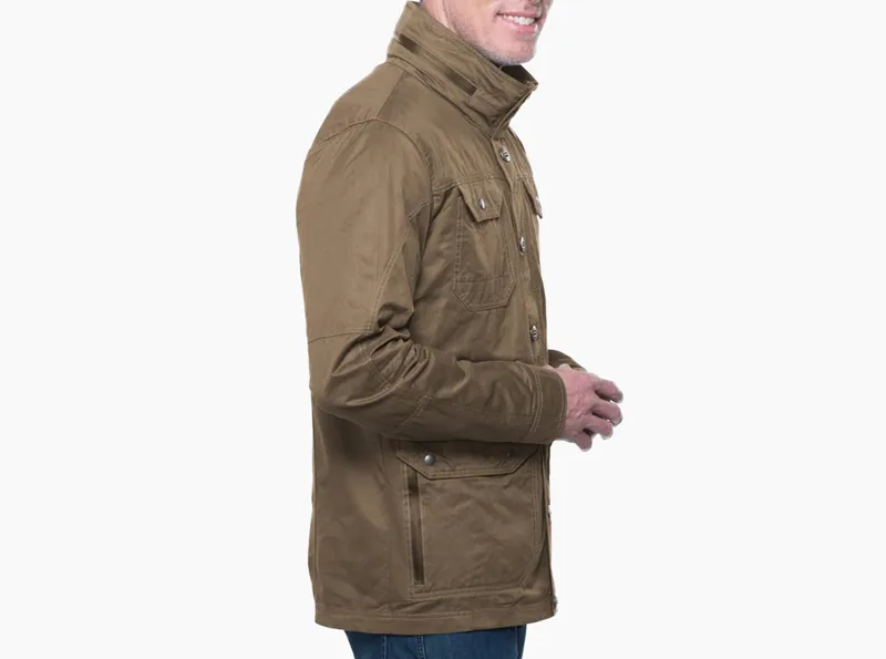 Kuhl Kollusion Mens Jacket in Dark Khaki-2