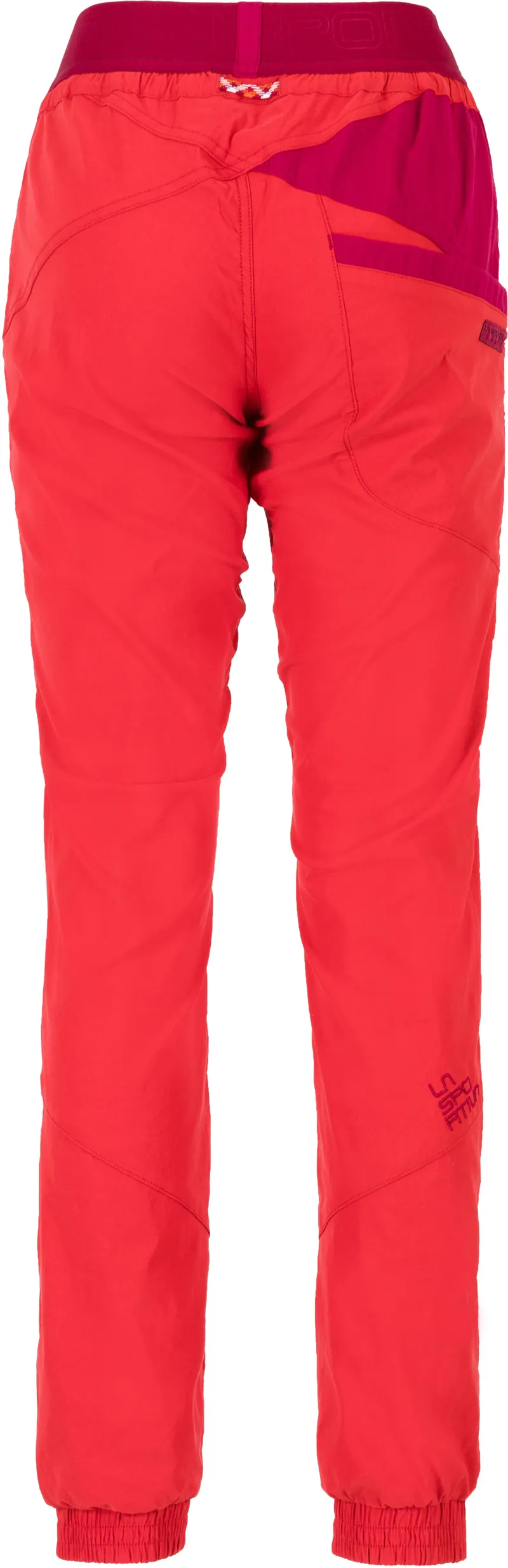 La Sportiva Mantra Womens Pant in Garnet/Beet-1