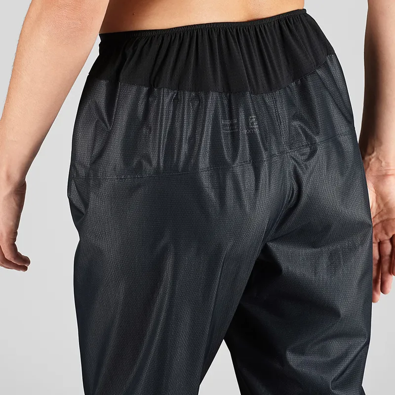 Salomon Womens Lightning Race Waterproof Pants in Black-4