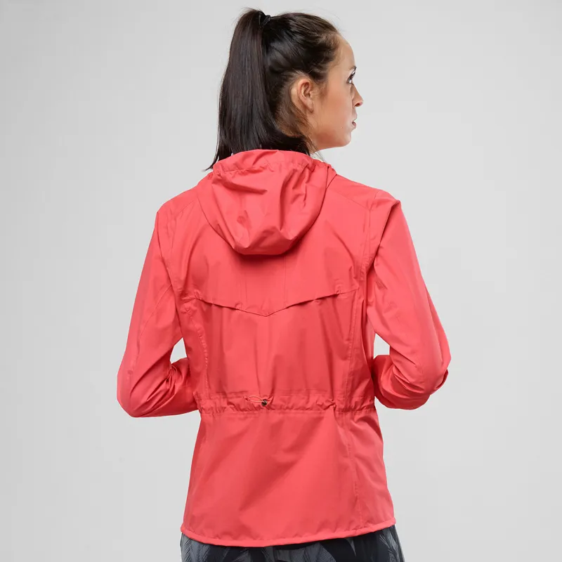 Salomon Lightning Womens Waterproof Jacket in Dubarry-2
