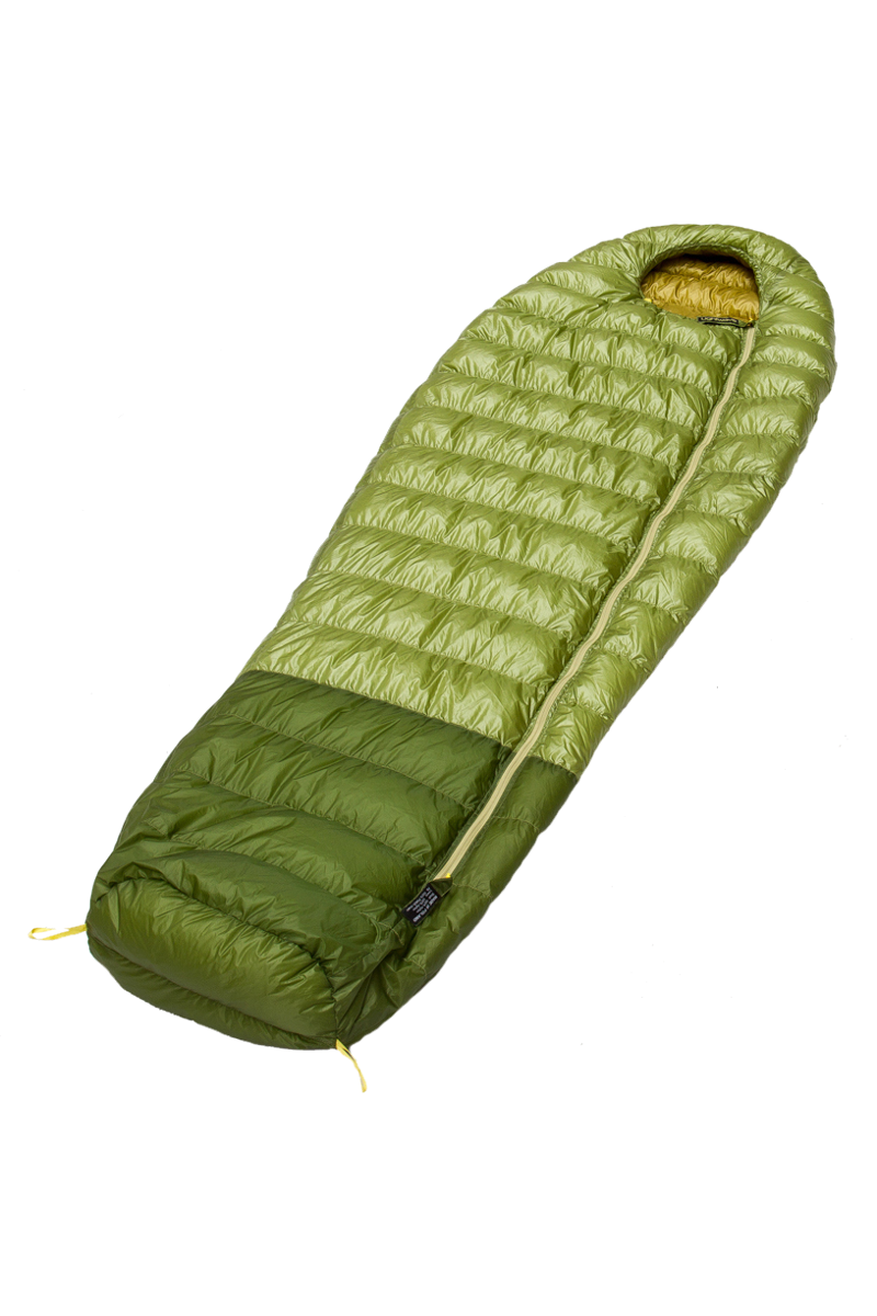 Lightwave Firelight 150 Sleeping Bag Size M in Tundra Green/Moss Green-2