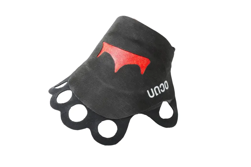 Ocun Crack Gloves in Black/Red