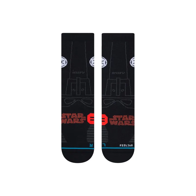 Stance Mens Star Destroyer Crew Running Sock-1