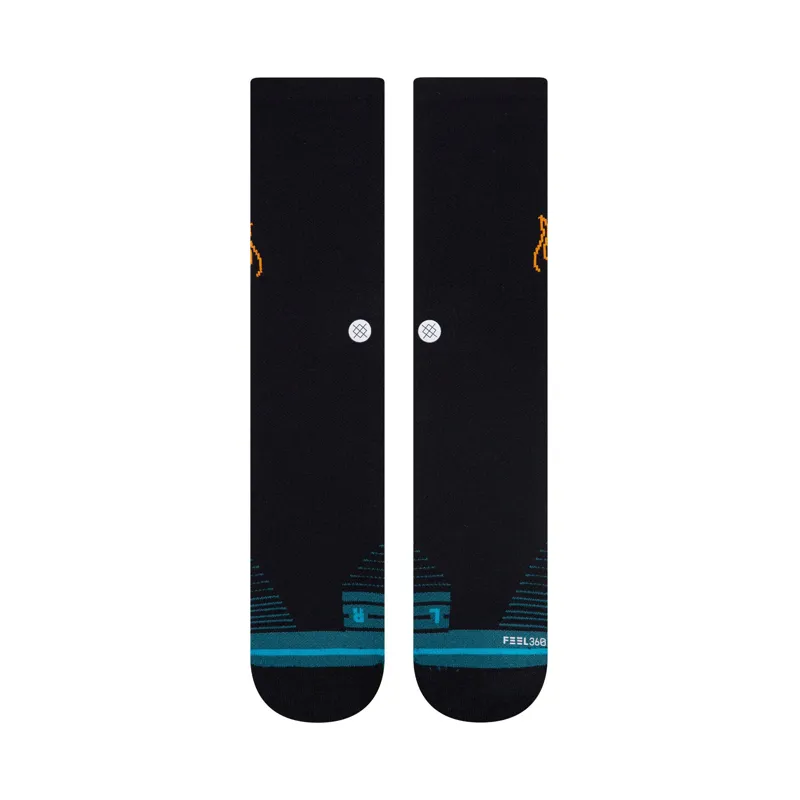 Stance Flame On Crew Running Sock-1