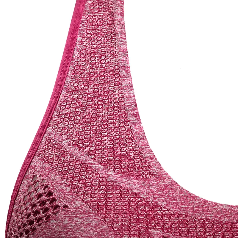 Salomon Medium Impact Bra in Cerise-5