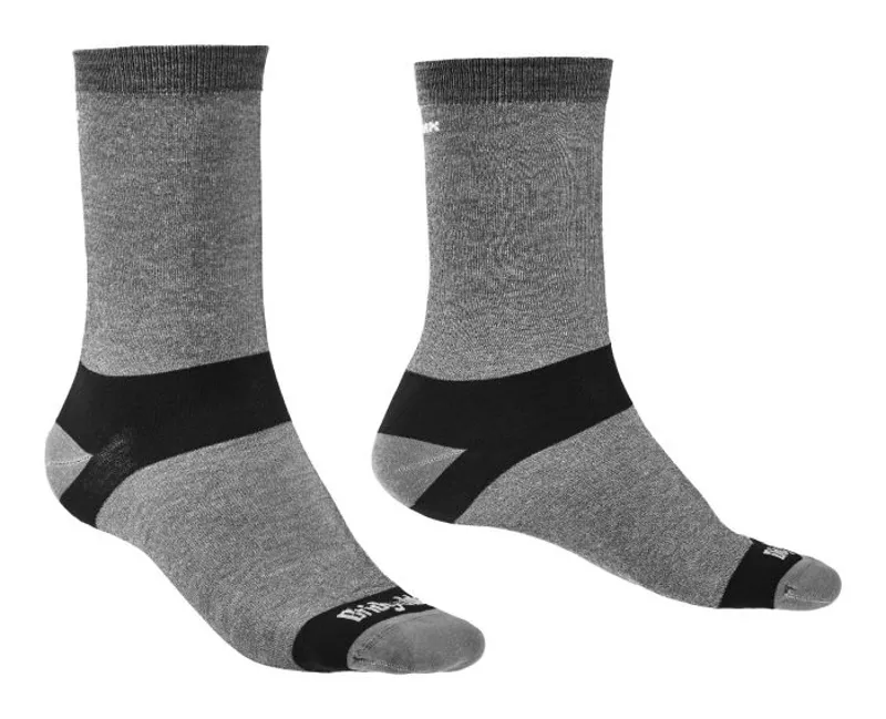 Bridgedale Liner Coolmax Boot Sock in Grey
