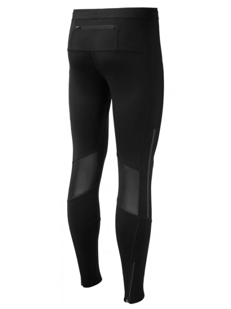 Ronhill Mens Stride Stretch Tight in All Black-1