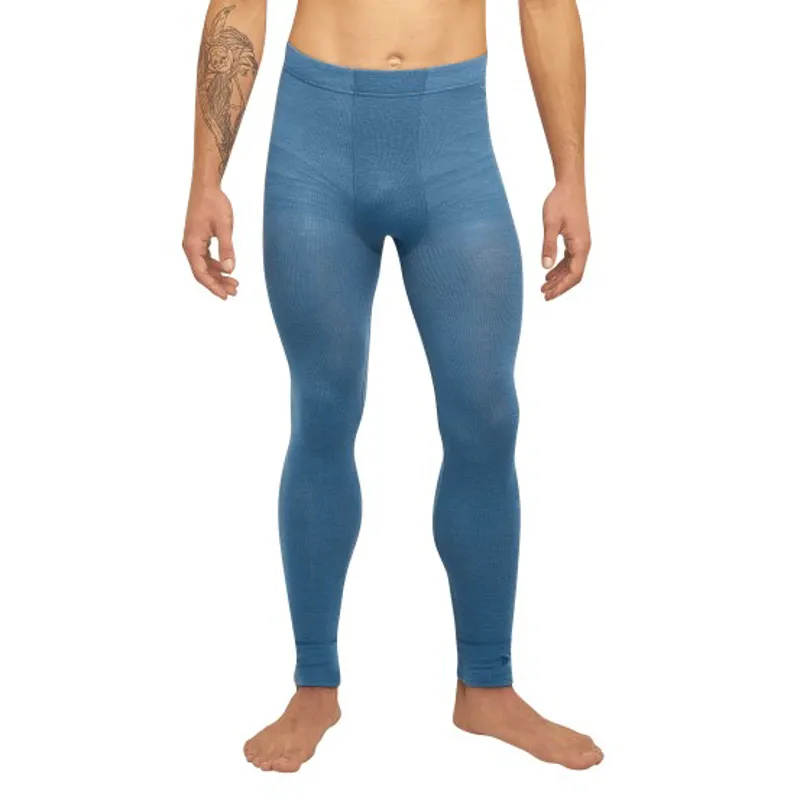 Thermowave Mens Merino Warm Performance Base Layer Pants in Bluestone