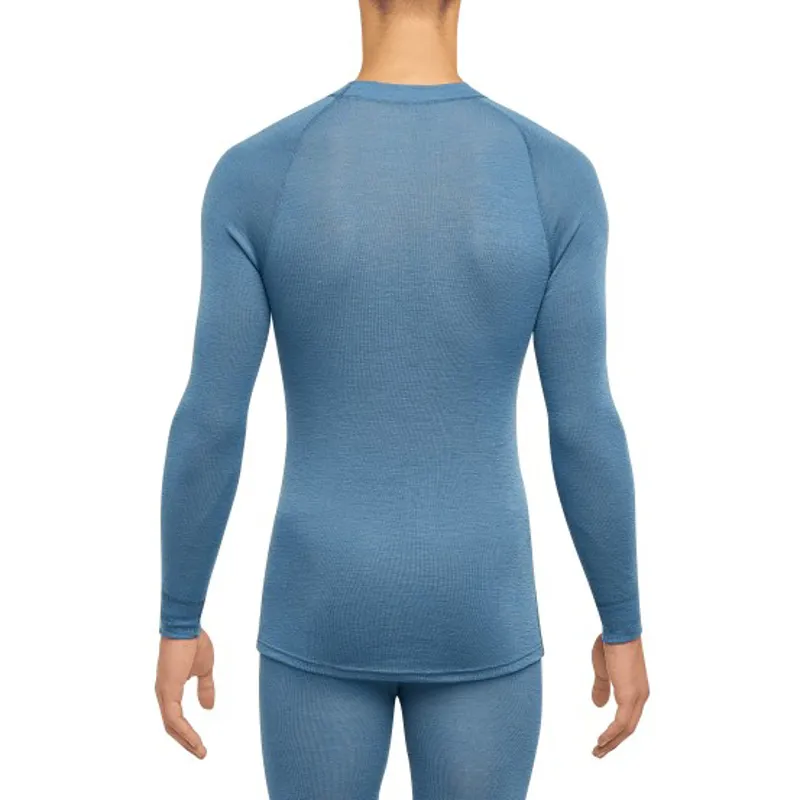 Thermowave Mens Merino Warm Longsleeve Shirt in Blue-1
