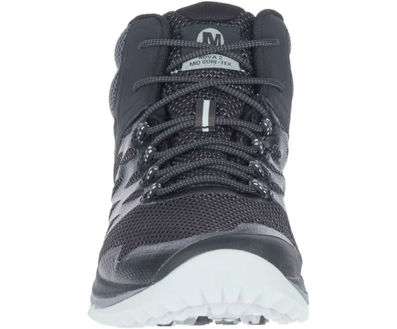 Merrell Nova 2 Mid GTX Mens Fast Hike Shoe/Boot in Black-4