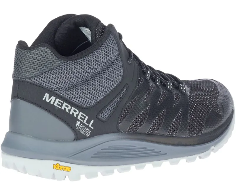 Merrell Nova 2 Mid GTX Mens Fast Hike Shoe/Boot in Black-7