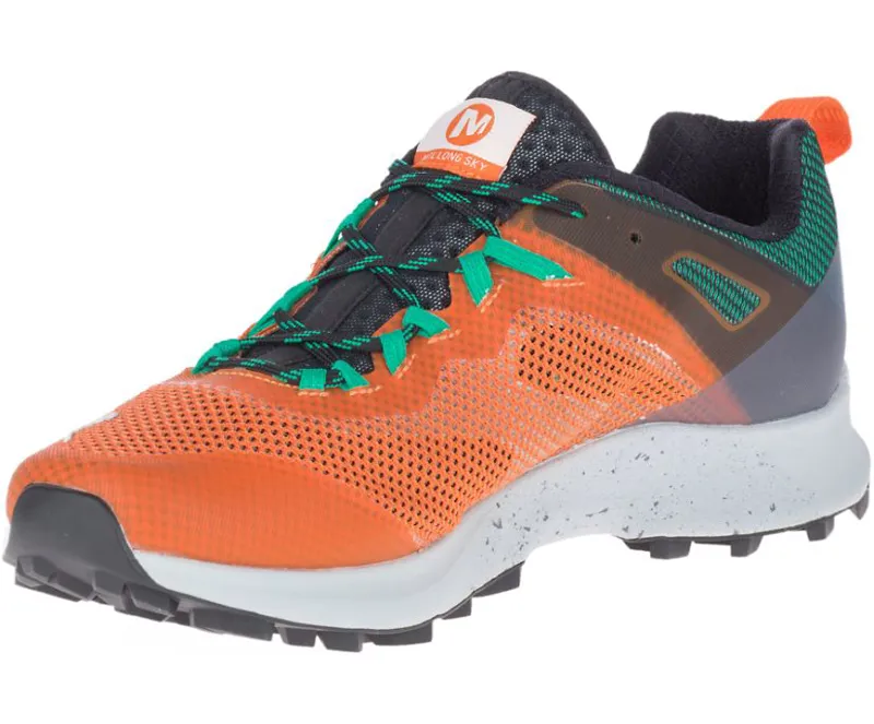 Merrell MTL Long Sky Mens Trail Running Shoe in Exuberance-6