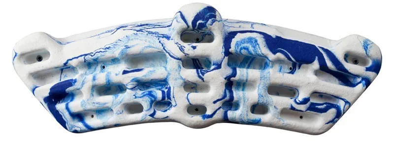 Metolius Simulator 3D Training Fingerboard in White/Blue Swirl