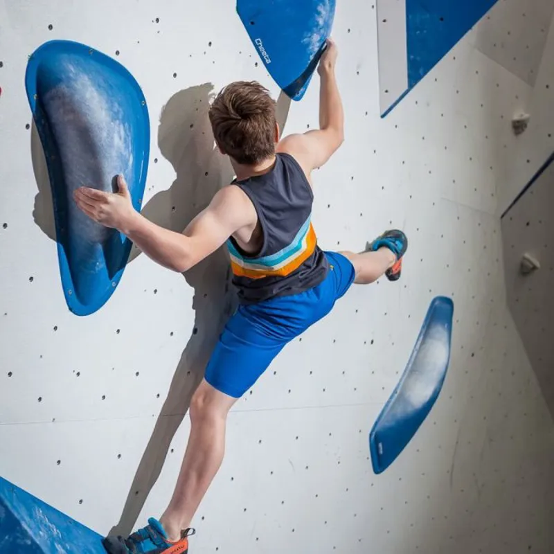 Moon Samurai Kids Climbing Short in Skydiver-2