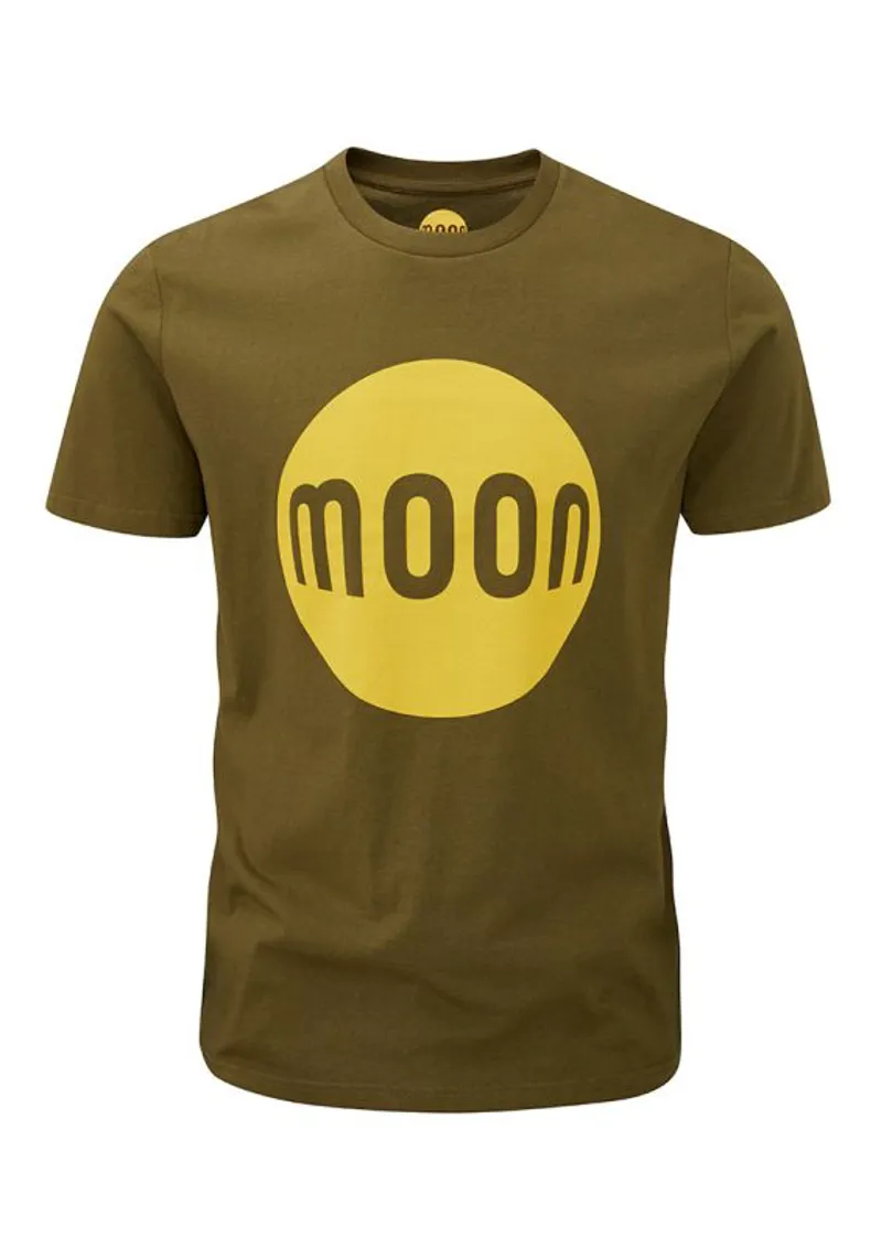 Moon Men's Logo T-Shirt in Khaki