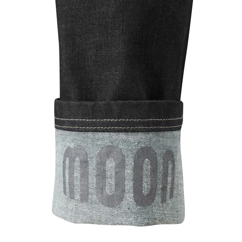 Moon Mens Hubble X Slim Fit Climbing Jean in Black-3