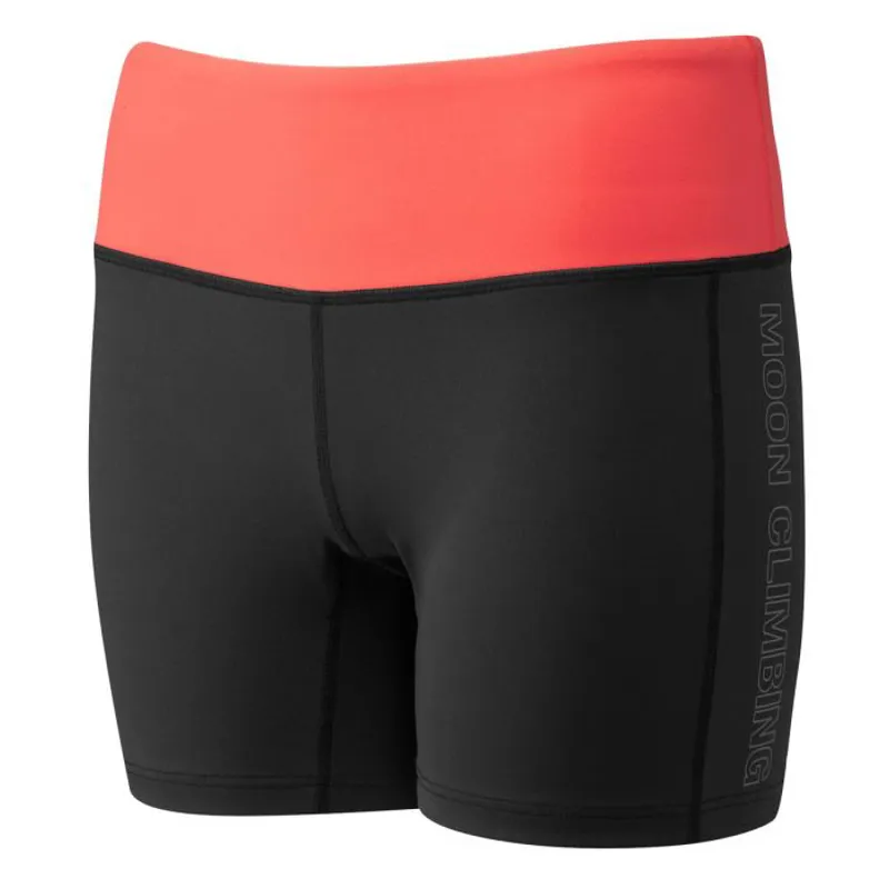 Moon Womens Sigma Climbing Short in Black Outline
