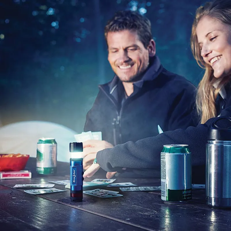 Radiant 3-in-1 LED Mini Torch in Red-1