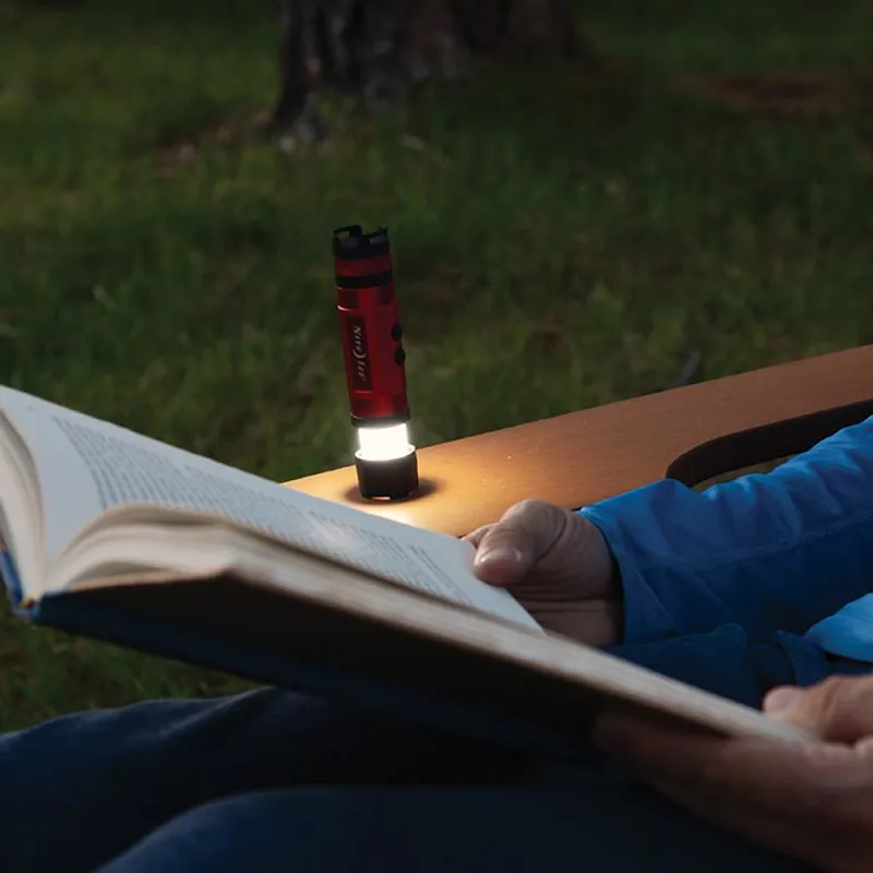 Radiant 3-in-1 LED Mini Torch in Red-4