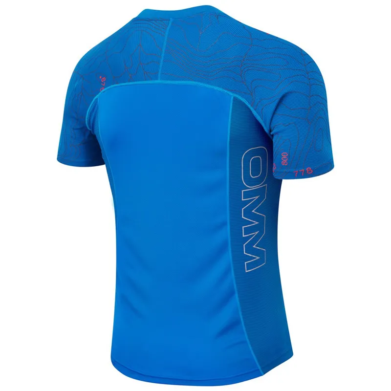 OMM Flow Tee in Blue-1