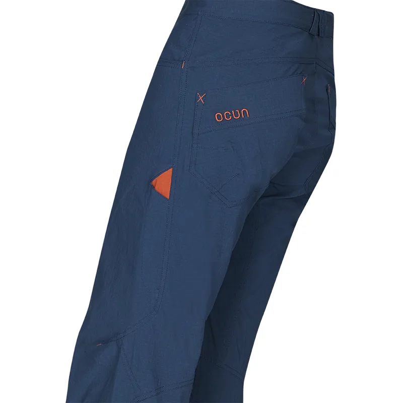 Ocun Mens Eternal Climbing Pant in Indigo Blue-2