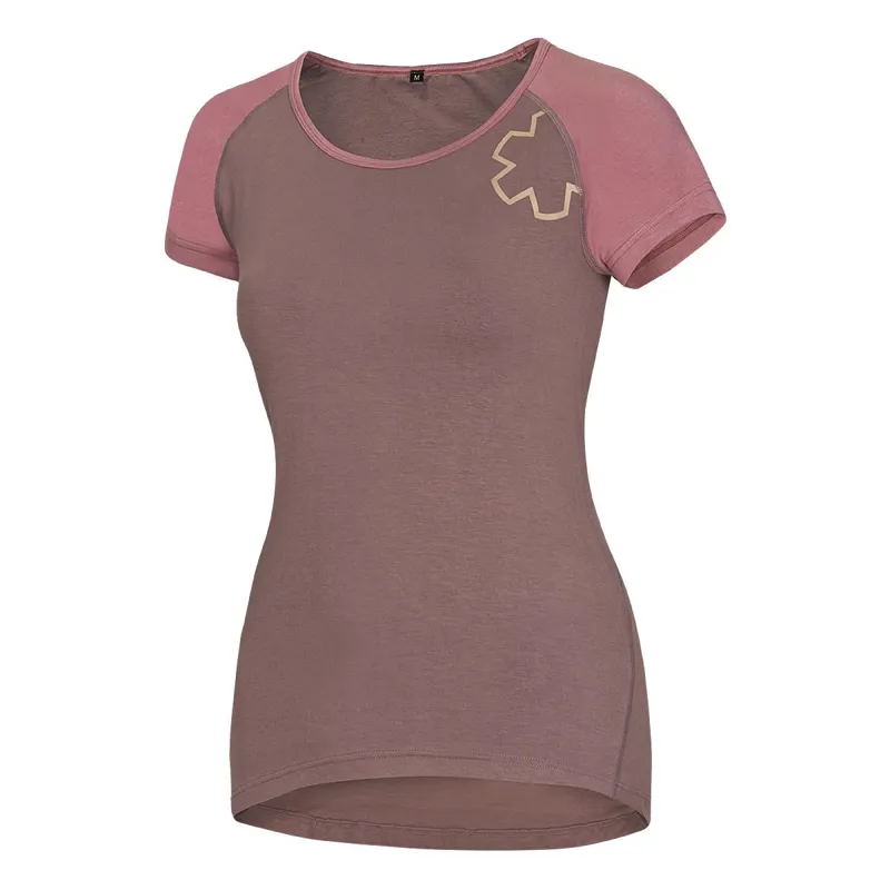 Ocun Bamboo T Blossom Women's T-Shirt in Dusty Rose