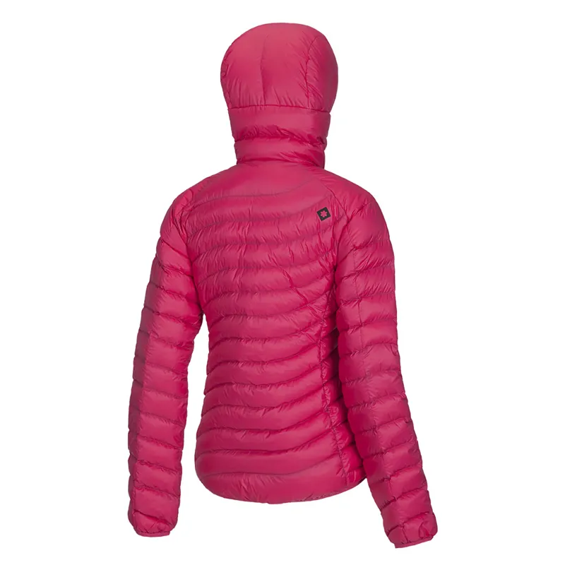 Ocun Womens Tsunami Down Jacket in Pink/Brown-1