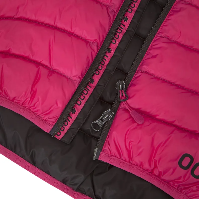 Ocun Womens Tsunami Down Jacket in Pink/Brown-4