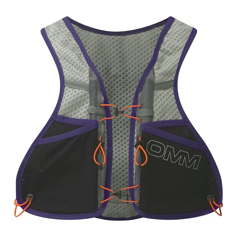 Omm TrailFire Running Vest in Purple/Grey-1