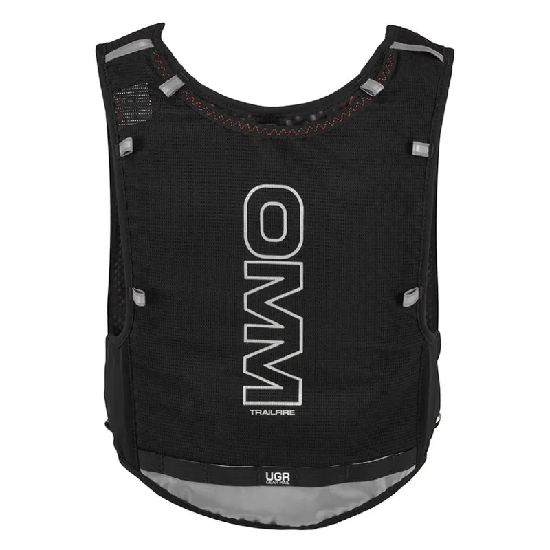 OMM TrailFire Vest Unisex Running Pack in Black-1