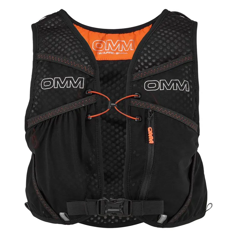 OMM TrailFire Vest Unisex Running Pack in Black